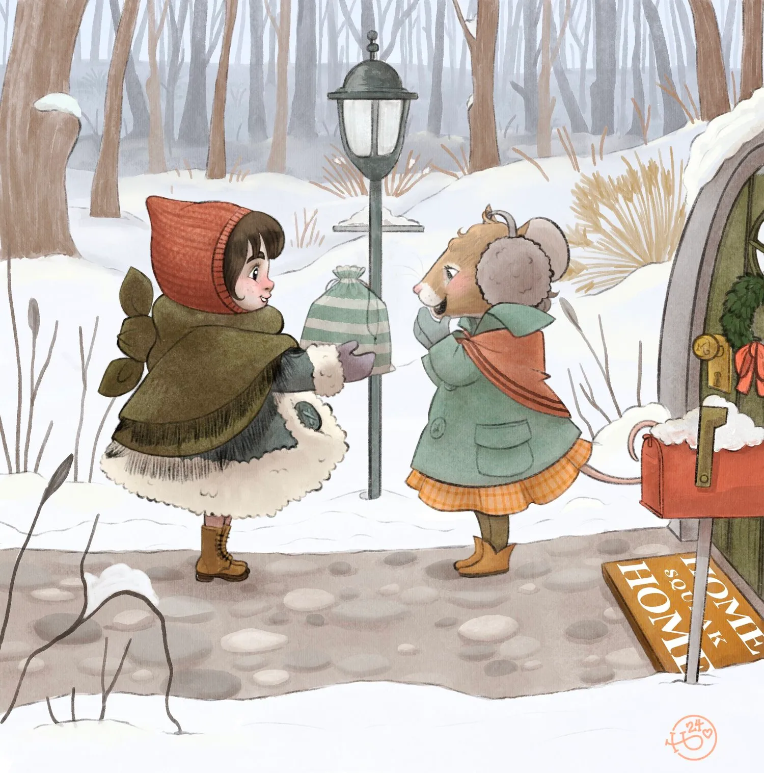 Willow and Mandy Mouse