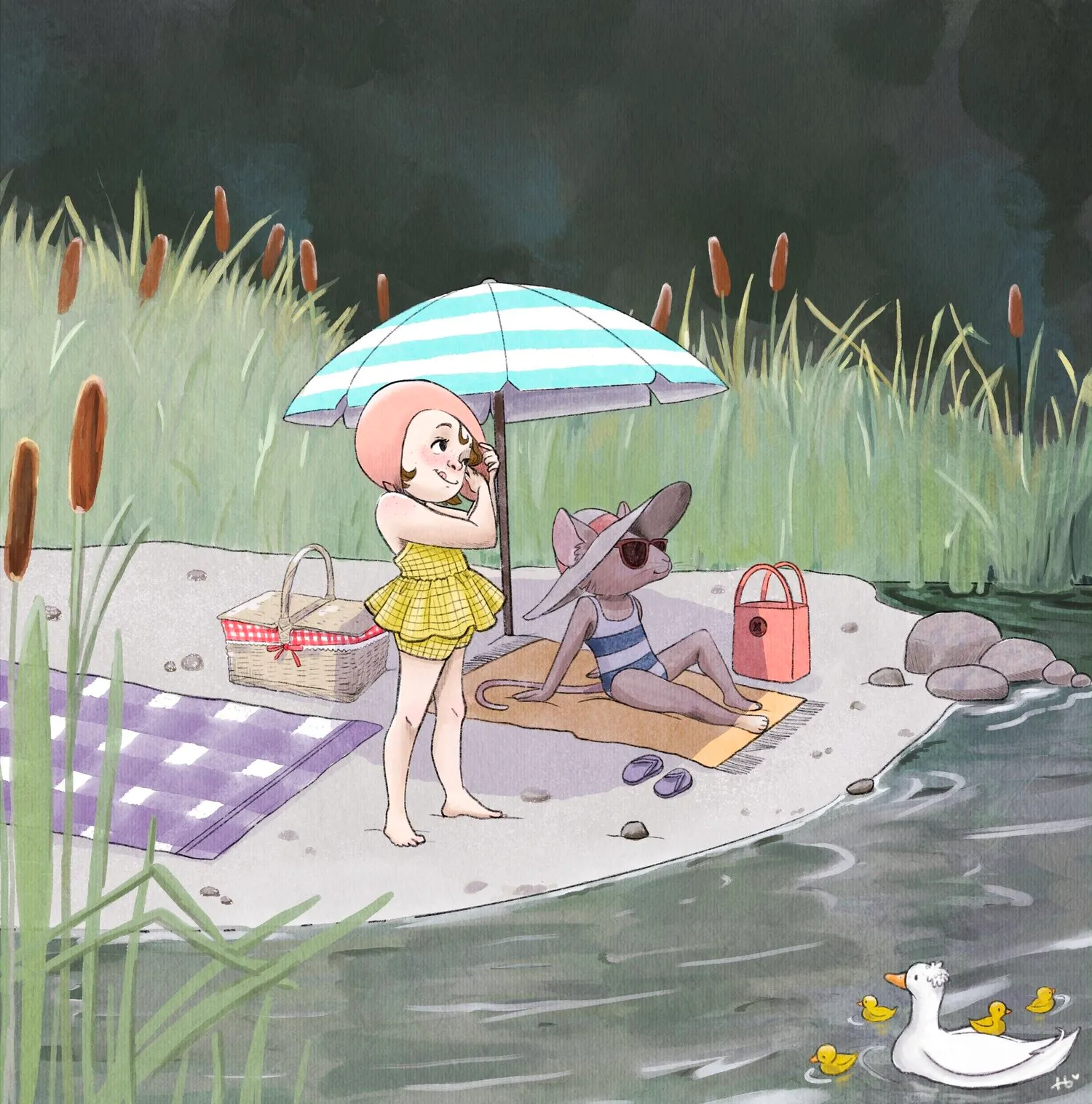 Willow Goes Swimming